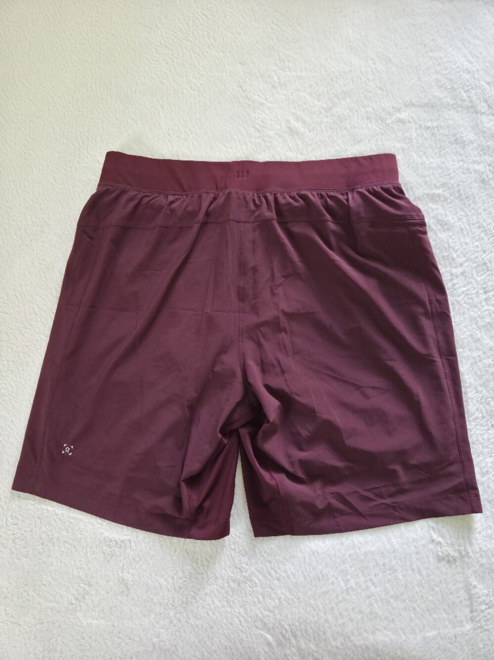 Lululemon Athletica ✨️ Men's Burgundy Lined Athletic Shorts Size XL